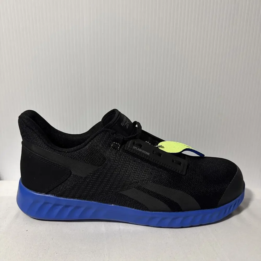 Reebok Day One Safety Sublite Legend EH Comp Toe Black/Blue Mens 12 Wide